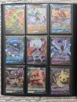 100+ Pokemon TCG Card Binder Lot: TAG, GX, SIR, SAR, MA, VMAX, V, IR, AR, Promos - Image 3