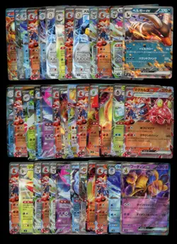 LOT (38) - Pokemon Japanese ALL ex RR Full Art Double Rare Holo/Non-Holo Cards - Image 1