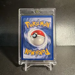 1999 Pokemon Alakazam Holo Rare Base Set Unlimited Card 1/102 NM - Image 2