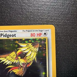 1999 Pokemon Pidgeot Holo Rare Jungle Card 8/64 NM - Image 4