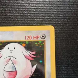 1999 Pokemon Chansey Holo Rare Shadowless Base Set Unlimited Card 3/102 NM - Image 4