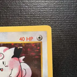 1999 Pokemon Clefairy Holo Rare Shadowless Base Set Unlimited Card 5/102 NM - Image 4