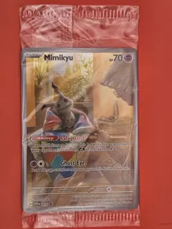 Mimikyu 075 Pokemon Sv: Scarlet & Violet Promo Cards Holo SEALED - Image 1