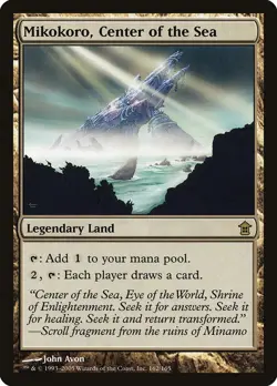 Mikokoro, Center of the Sea [SOK - 162] - HP [Normal] TCG MTG - Image 1