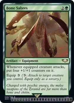 Bone Sabres [40K - 88] - NM [Normal] TCG MTG - Image 1