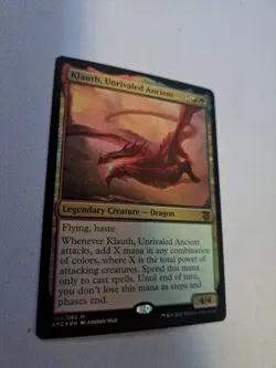 MTG: Klauth, Unrivaled Ancient (Foil) (LP): Commander: Adventures Forgotten Real - Image 2