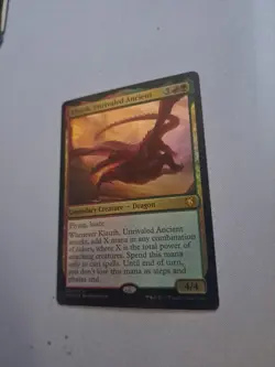 MTG: Klauth, Unrivaled Ancient (Foil) (LP): Commander: Adventures Forgotten Real - Image 3