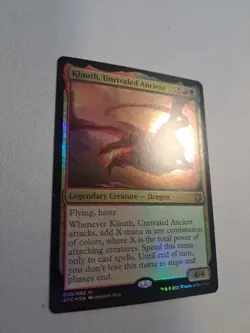 MTG: Klauth, Unrivaled Ancient (Foil) (LP): Commander: Adventures Forgotten Real - Image 4