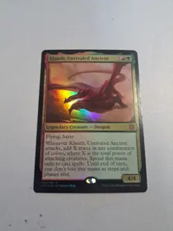 MTG: Klauth, Unrivaled Ancient (Foil) (LP): Commander: Adventures Forgotten Real - Image 5
