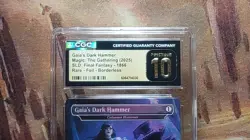 MTG Gaia's Dark Hammer -Colossus Hammer 🌈Foil SLD Final Fantasy CGC Pristine 10 - Image 2