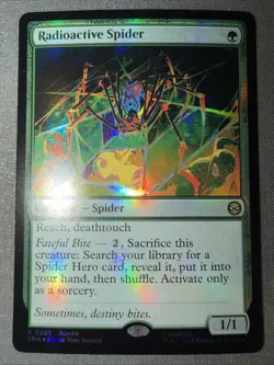 FOIL Radioactive Spider SPM 0285 PROMO MTG Marvel's Spider-Man - Image 1