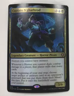 Captain N'ghathrod Commander Legends: Battle for Baldur's Gate Foil - Image 1