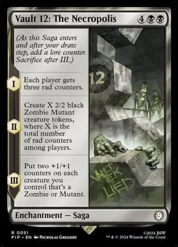 Vault 12: The Necropolis *** FOIL *** - MTG PIP Fallout - NM/MINT - Image 1