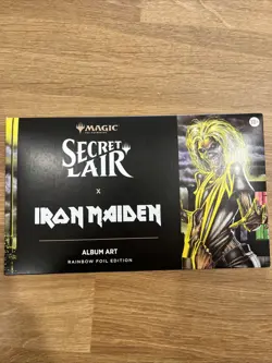 4 Packs| MTG SECRET LAIR - IRON MAIDEN Eddie Unchained & Album Art- Sealed - Image 3