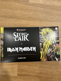 4 Packs| MTG SECRET LAIR - IRON MAIDEN Eddie Unchained & Album Art- Sealed - Image 4