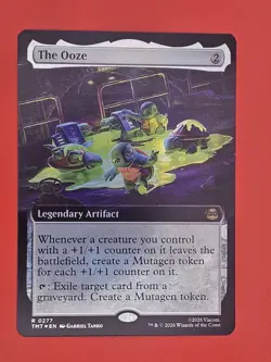 The Ooze (Extended Art) R 0277 (Foil) (NM) TMNT MTG - Image 1
