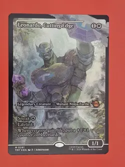 Leonardo, Cutting Edge (Showcase) M Teenage Mutant Ninja Turtles 281 NM - Image 1