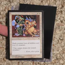 Magic The Gathering MTG Humility Tempest Enchantment Rare White Regular 1997 - Image 3