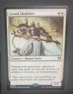 Grand Abolisher - CMM - 0027 - Near Mint - MTG Magic The Gathering - Image 1