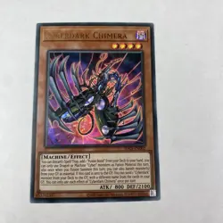Yugioh Cyberdark Chimera Sdcs-en002 Cyber Strike Structure Deck Unlimited Rare - Image 1
