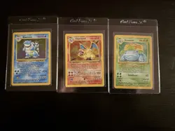Pokemon Base All Holos Set Lot 16 Cards Charizard Blastoise Venusaur WOTC - Image 3