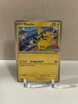 Pokemon Scarlet & Violet Promo Pikachu 190 World Championship 2024 Promo NM - Image 1