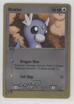 Dratini Reverse Foil Pokemon EX Dragon #26 2003 - Image 1