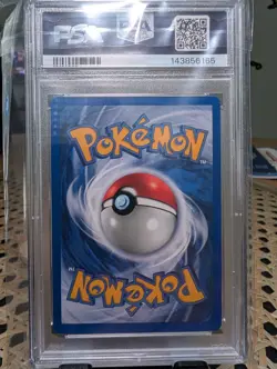2000 Pokemon Game Italian 1st Edition Raichu Holo Insert #14 PSA 7 - Image 2
