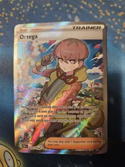 Pokemon TCG Ortega 219/197 SV03: Obsidian Flames Holo Lightly Played - Image 1