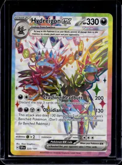 2024 Pokemon Surging Sparks Hydreigon Ex #223/191 - Image 1