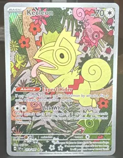 Pokemon Pokemon Kecleon 213/191 Sv08 Surging Sparks Illustration Rare Holo Card - Image 1