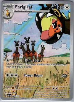 Farigiraf 228/193 SV02: Paldea Evolved - Pokemon Card - NM - Image 1