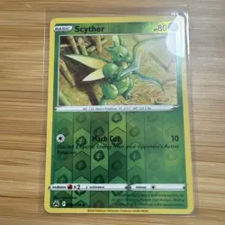 Pokemon Card Scyther Crown Zenith Reverse Holo 006/159 Near Mint - Image 1