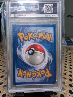 2000 Pokemon Game Italian 1st Edition Ninetales Holo Insert #12 PSA 8 - Image 2