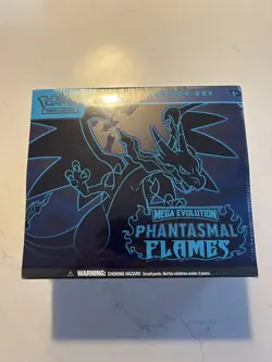 Pokemon TCG Mega Evolution Phantasmal Flames ETB Elite Trainer Box New Sealed - Image 1