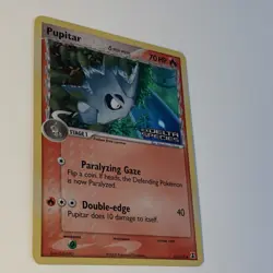 Pokemon TCG Pupitar 51/113 EX Delta Species Reverse Holo Uncommon 70 HP - Image 2