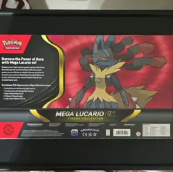 Pokemon TCG Mega Lucario ex Premium Figure Collection Box Factory Sealed - Image 2