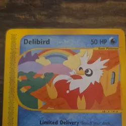 Delibird 49/144 Skyridge Regular Common Basic 50 HP English Pokemon TCG - Image 5