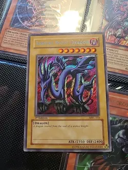 Yugioh Serpent Night Dragon MRL-103 Secret Rare 1st Edition - Image 1