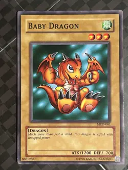 1x Baby Dragon - MRD-061 - Common - Unlimited Edition YuGiOh NM - Image 1