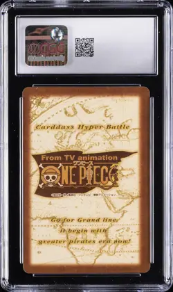 2001 ONE PIECE CARDDASS HYPER BATTLE JAPANESE 7TH STAGE #C333 ZORO CGC 9 - Image 2