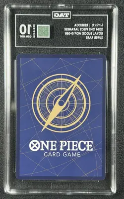 REBECCA TAG 10 2025 ONE PIECE ROYAL BLOOD OP10 JP #OP10-058 SUPER RARE 1652 - Image 2