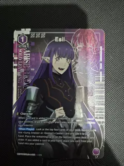 Bandai Union Arena Arise From Solo Leveling Esil SR Foil Character 2000BP 1 Cost - Image 1