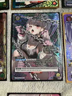Lot Of 7 Union Arena R+ Lot NM NIKKE, Black Clover, And More - Image 4
