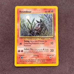 Houndour 24/75 Neo Discovery Set Pokemon Card - Image 1