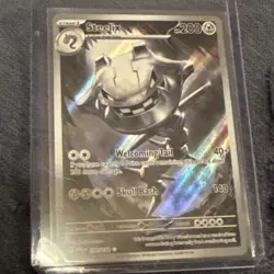 Steelix 150/132 Mega Evolution Pokemon TCG Card Near Mint/Mint Condition - Image 1