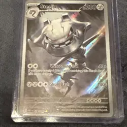 Steelix 150/132 Mega Evolution Pokemon TCG Card Near Mint/Mint Condition - Image 2