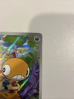 Pokemon Scraggy 138/086 Illustration Rare Full Art Holo Sv: White Flare TCG Card - Image 2