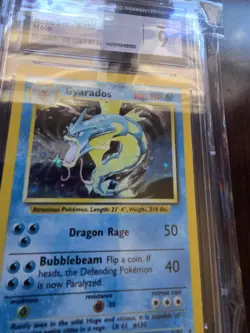 CGC 9 MINT Gyarados 1999 Base Set 6/102 Holo Pokemon Card - Image 4