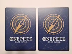 Sanji ST29-004 SR & Roronoa Zoro ST29-014 SR Foils One Piece Cards NM English - Image 2